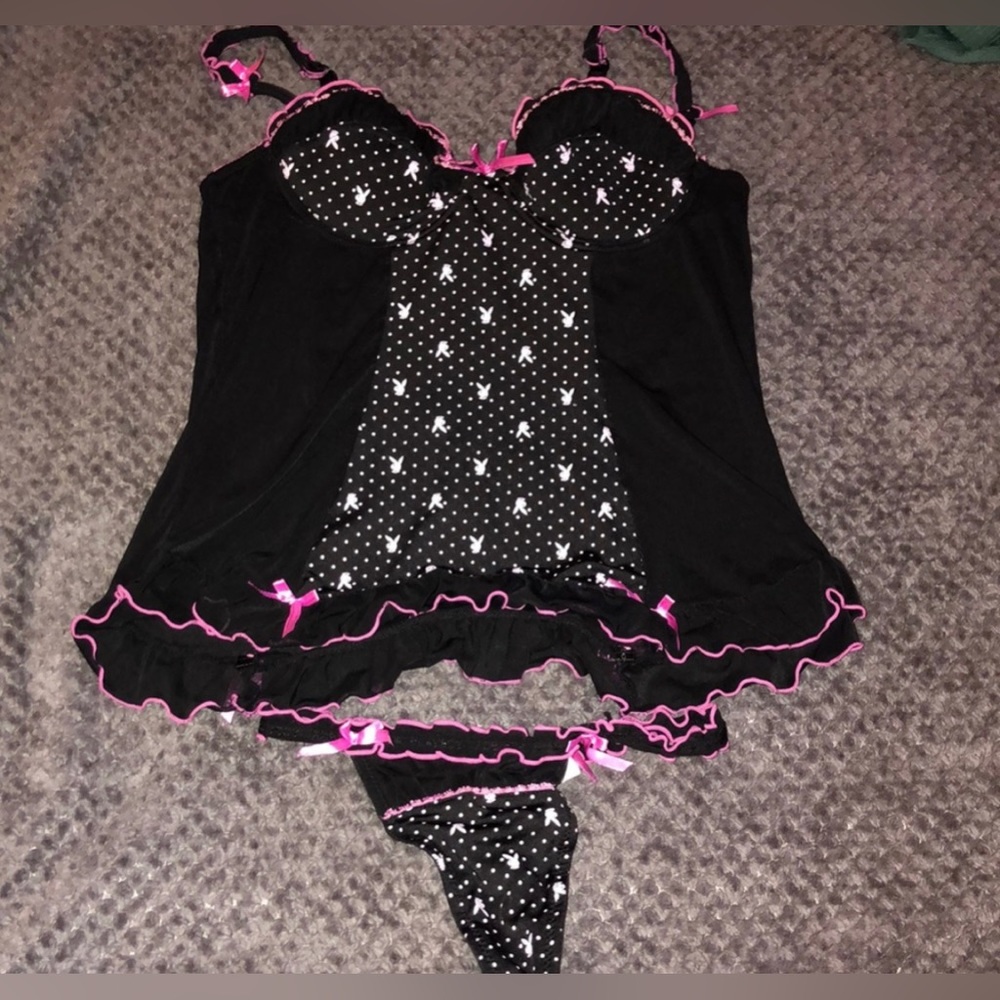 PLAYBOY SLIP SET!